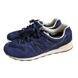 New Balance Dark Blue Suede Sneakers